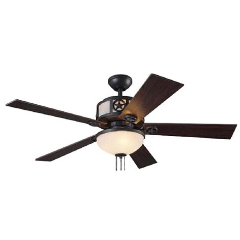 #2 parrot uncle ceiling fan with lights 46 inch led ceiling fans. Harbor Breeze Thoroughbred 52-in Matte Black Indoor ...