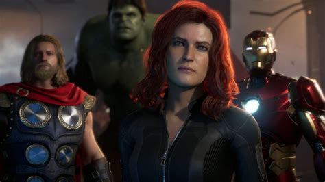 One month later, Black Widow’s face has been fixed in Marvel’s Avengers