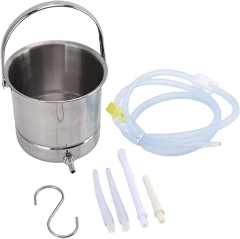 Enema Kit Stainless Steel 16l Capacity Bucket Ideal For Home Coffee