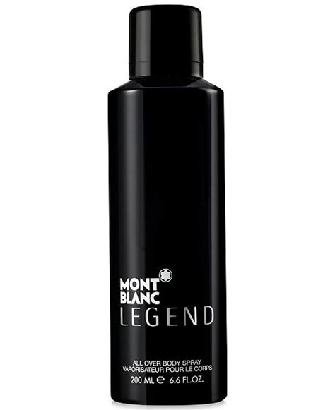 Mont Blanc Montblanc Mens Legend Body Spray 66 Oz And Reviews All