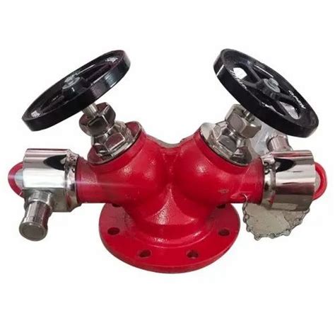 Gunmetal Double Head Fire Hydrant Valve At Rs 1600 In Rajkot Id