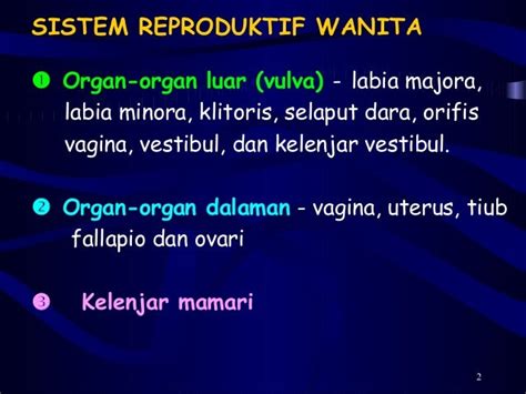 32 Struktur And Fungsi Reproduktif Wanita