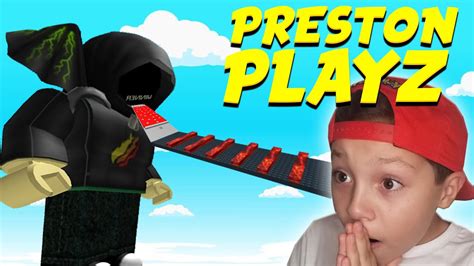 Escape Prestonplayz In Roblox Obby Youtube