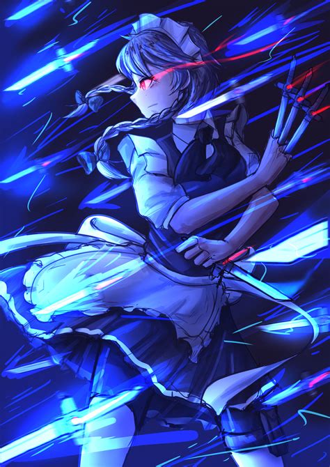 Artstation Sakuya Izayoi Touhou