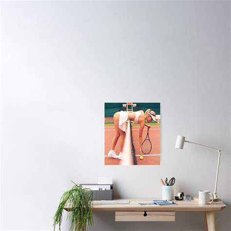 Nude Tennis Sexy Girl Poster For Sale By Jurgeena Redbubble