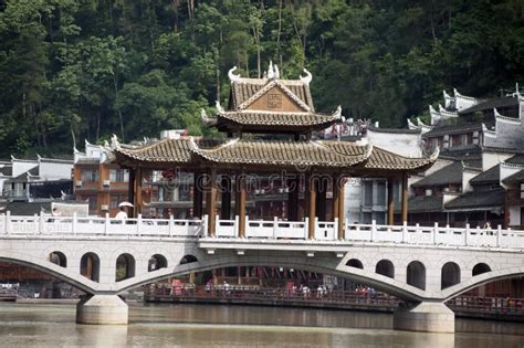 View Of Fenghuang Ancient City Editorial Stock Photo Image Of