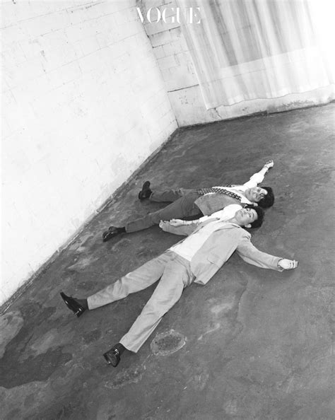 Jung Woo Sung and Lee Jung Jae - Vogue Magazine... - Korean photoshoots