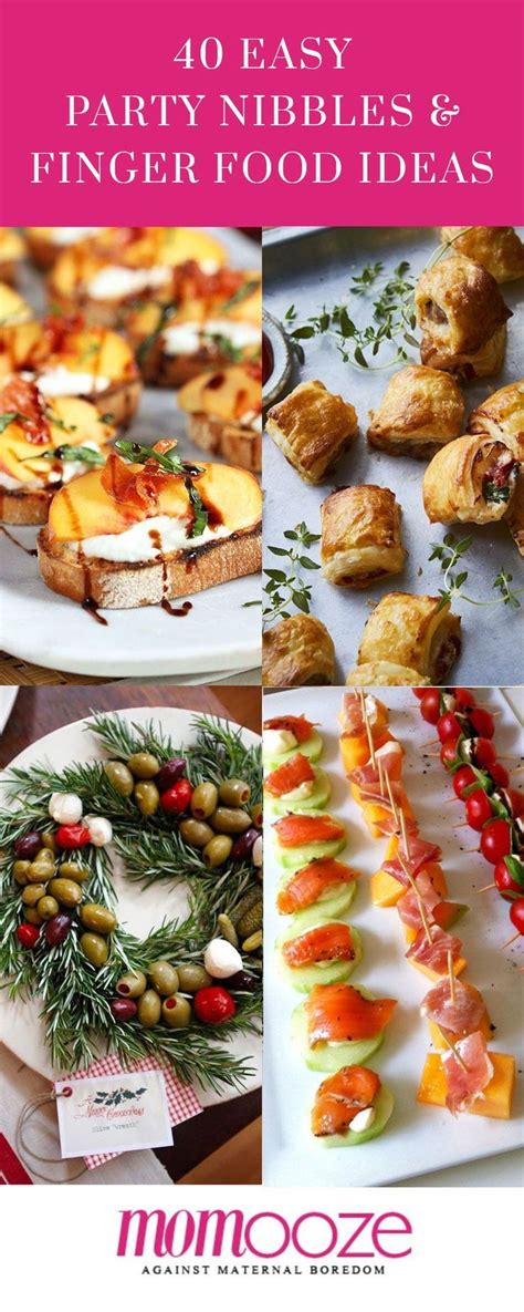 The book preserves with special recipes. 40 Easy Party Nibbles & Finger Food Ideas | Food, Nibbles ...