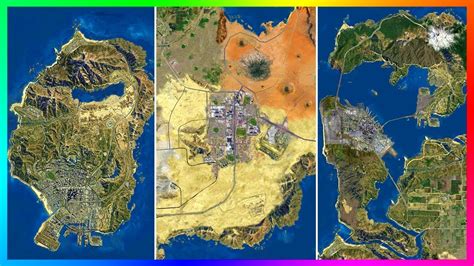Gta 5 Map Size Comparison