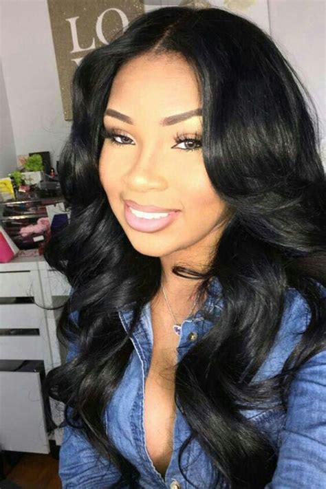 Sassy, sexy, adorable, trendy and popular pixie cut hairstyle. Body wave sew in with frontal closure hairstyles for black ...