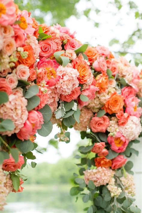 Well you're in luck, because here they come. Ceremony Backdrop Favorites of 2014! | Coral wedding ...