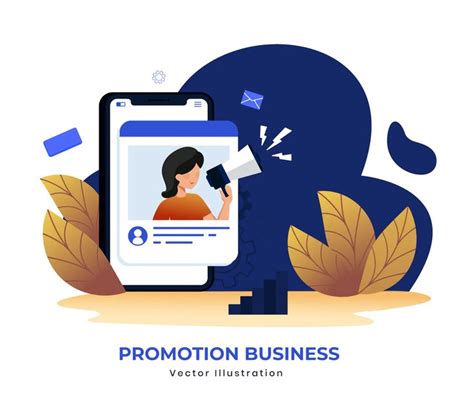 Promotion Business Vector Illustration Business Vector Illustration