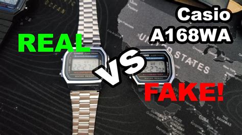That's not a straightforward process, however, these eight illustrations may offer you a concept of at the least the place to have a look at. Casio A168WA - Fake vs Genuine in 2020 - YouTube