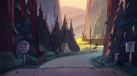 Pin On Gravity Falls Background And Production Art