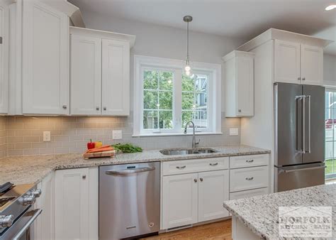 Coronet highlights the beauty of wood with detailed milling and a routed raised center panel. Echelon Linen Kitchen With Custom Features - Norfolk Kitchen & Bath