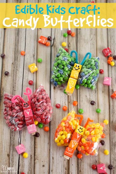 Colorful And Cute 15 Neat Crafts Made With Candy