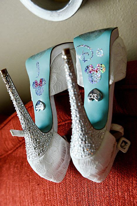 We Will Always Say I Do To Glitter Bridal Shoes With A Touch Of