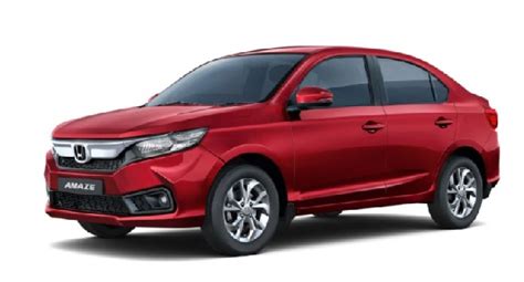 Bs Vi Compliant Honda Amaze Price Bracket Starts From Rs 610 Lakh
