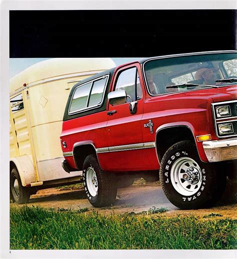 1984 Chevrolet And Gmc Truck Brochures 1984 Chevy Blazer 04