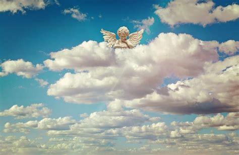 Angel In The Clouds Free Stock Photo By Pixabay On