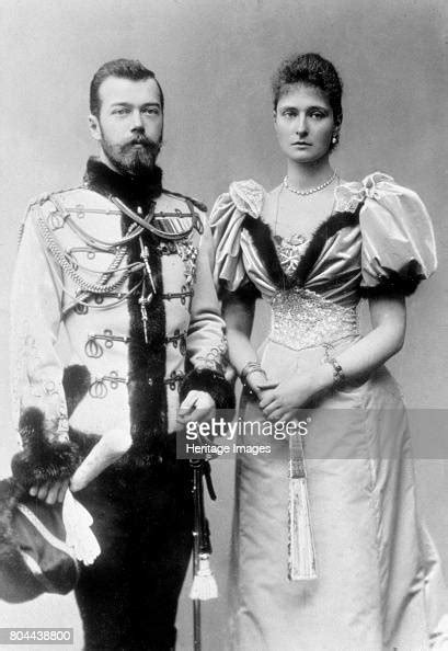 Tsar Nicholas Ii Of Russia And Princess Alix Of Hesse C1894 News