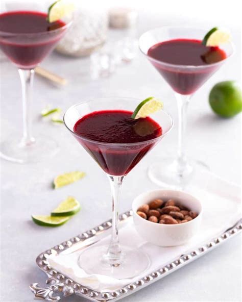 Blackberry Martini With Lime A Well Seasoned Kitchen