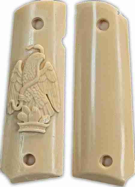 Colt 1911 Grips Mexican Eagle With Snake