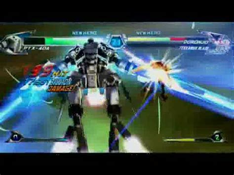 Tatsunoko Vs Capcom Ultimate All Stars Ptx 40a Vs Tekkaman Blade