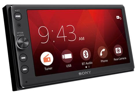 Sony Xav Ax100 64” Media Receiver With Apple Carplay And Android Auto