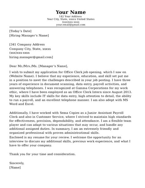 Office Assistant Cover Letter Sample Example Document Template My XXX