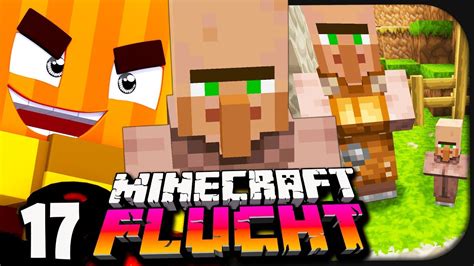 Wir Bekommen Unser Erstes Dorfbewohner Kind Minecraft Flucht Youtube