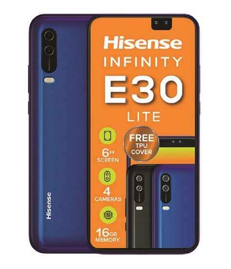 Hisense Infinity E30lite 16gb Dual Sim Nebula Blue Shop Today Get