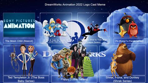 Dreamworks Animation 2022 Logo Cast Spa By Aaronhardy523 On Deviantart