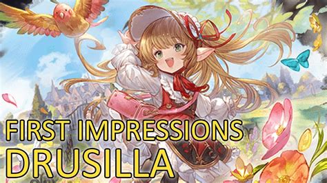 Granblue Fantasyfirst Impressions On Drusilla Youtube