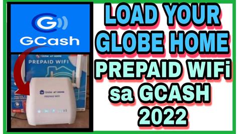 How To Load Globe Home Prepaid Wifi Using Gcash Wifi Load 2022 Youtube