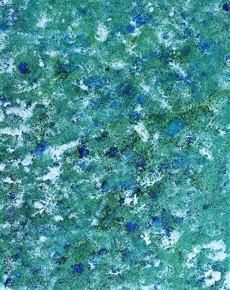 Sea Sponge Painting Sea Sponge Fine Art Print Blue Wall Art Sponge