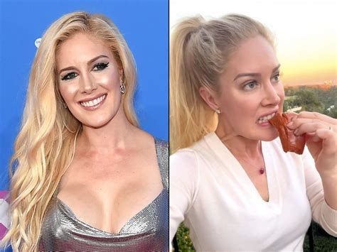 The Hills Star Heidi Montag Says She Eats Raw Meat To Improve Fertility But Shes Just