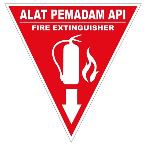 Logo Simbol Alat Pemadam Api Jual Stiker Simbol Apar Alat Pemadam Api