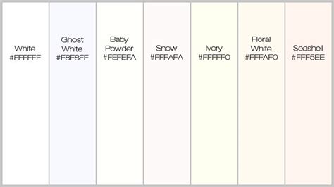 Anatomy Of Colors In Web Design Pure As Snow White