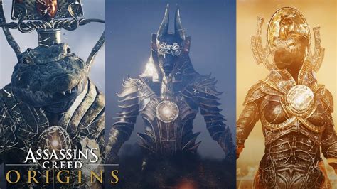 Assassin S Creed Origins ALL TRIALS OF THE GODS How To Unlock Anubis