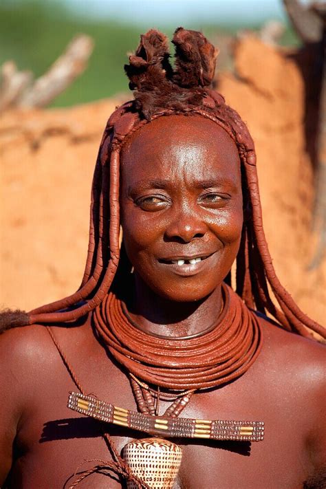 Himba Woman With The Typical Ornaments License Image 70355581