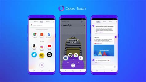 opera launches a new mobile browser optimized for one handed use techradar