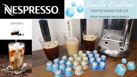 Nespresso Original Line Iced Coffee Review Summer 2021 Youtube