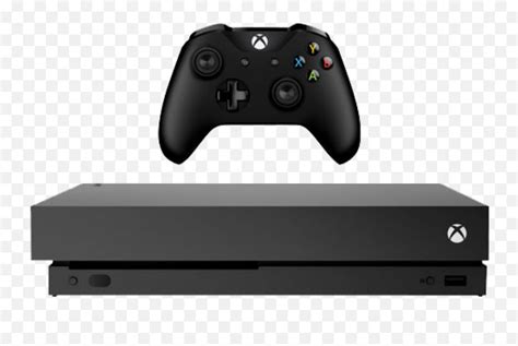 Xbox One X Console 1tb Black Xbox One X Black Pngxbox One X Png