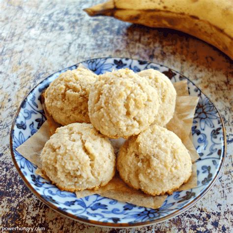 3 Ingredient Almond Flour Banana Cookies Vegan Grain Free Oil Free