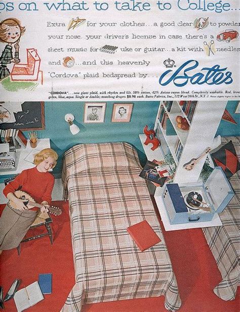 What To Take To College Vintage Ads Back To School School Ads