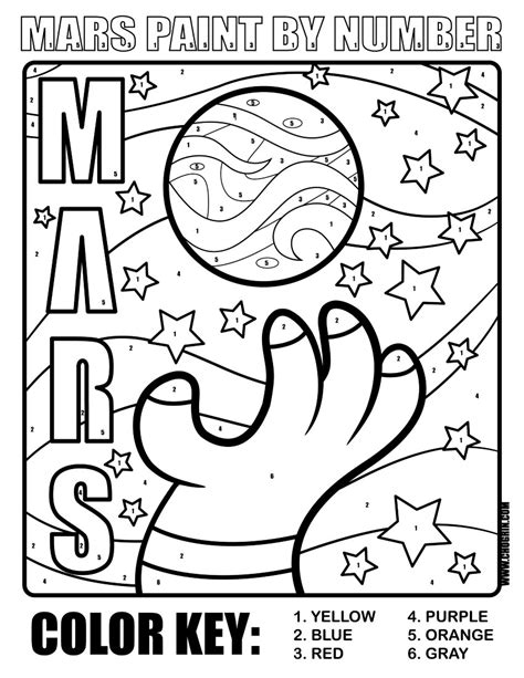 Mars Coloring Pages At Free Printable Colorings
