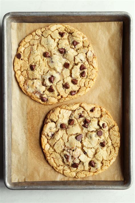 A Recipe For Just Two Giant Chocolate Chip Cookies Joy The Baker