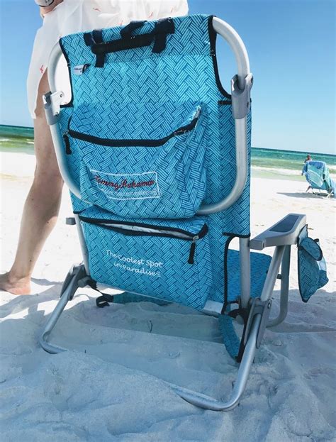 Tommy bahama set of 2 low sitting backpack beach chairs with cooler, storage pouch and towel bar. Pin on Beach Chairs - Reclining, Backpack, Lightweight, Canopy