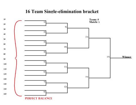 Free Printable 16 Team Bracket Printable Word Searches